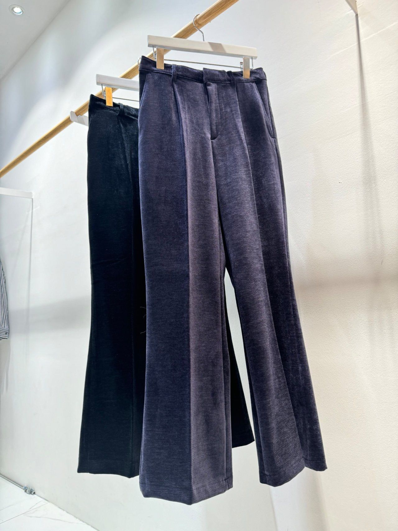 淨色喇叭西褲 C_y-133P