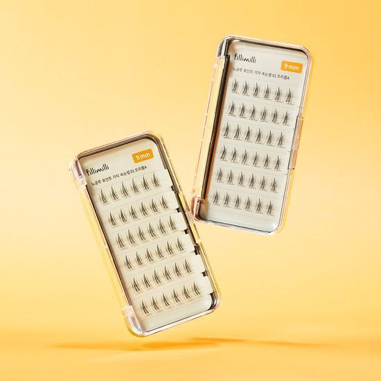 Fillimilli 無膠分段式假睫毛 附鑷子【4款款式】