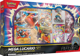 POKEMON ENGLISH MEGA LUCARIO EX FIGURE COLLECTION