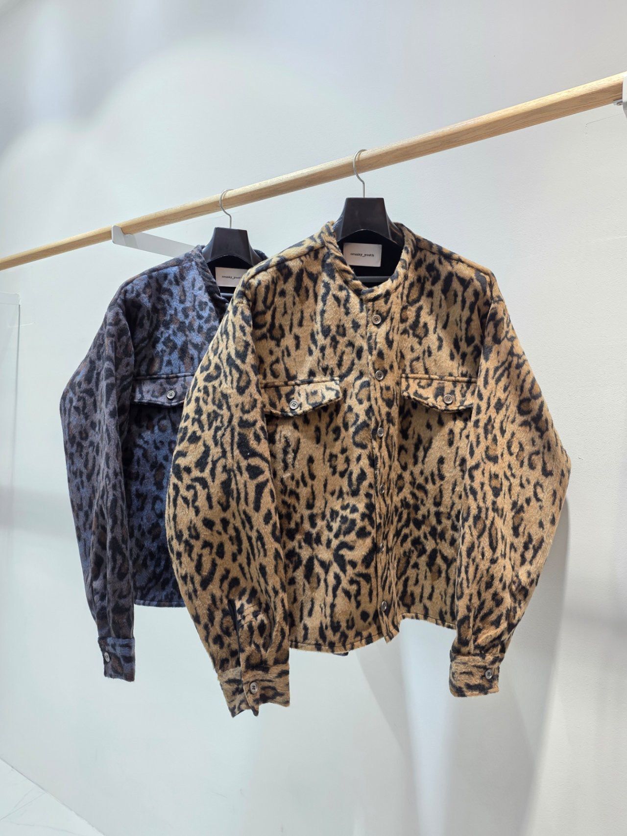 豹紋開胸外套 C_y-137JK