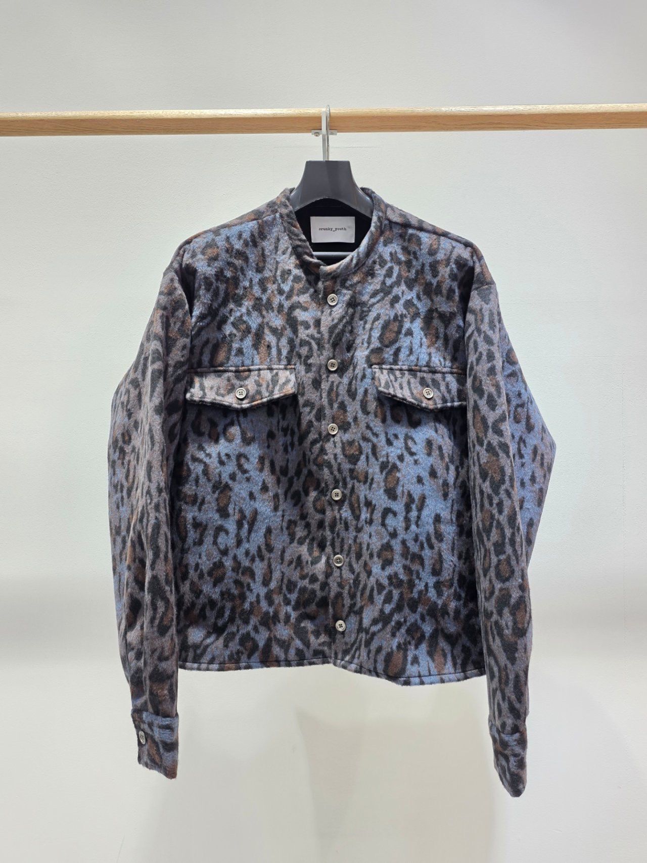 豹紋開胸外套 C_y-137JK