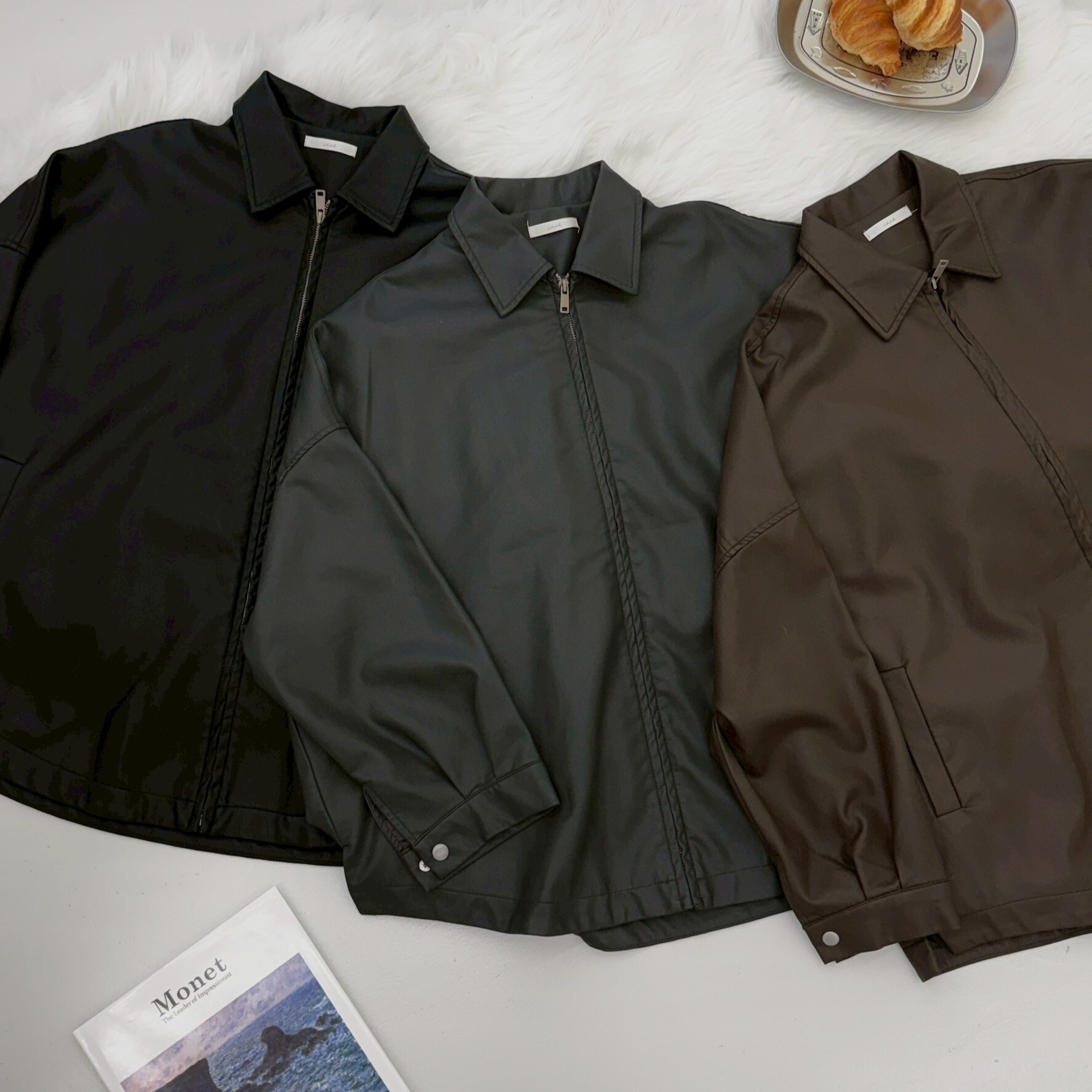 升級回歸!浪漫特務ö 低調光澤感皮外