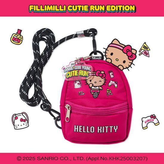 Fillimilli x Hello Kitty 迷你斜背包 (Cutie Run 聯名)
