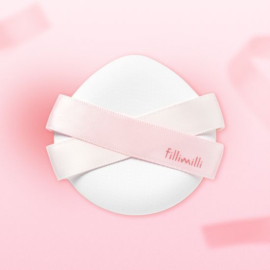 FilliMilli 蝴蝶結彈力粉撲 附收納盒