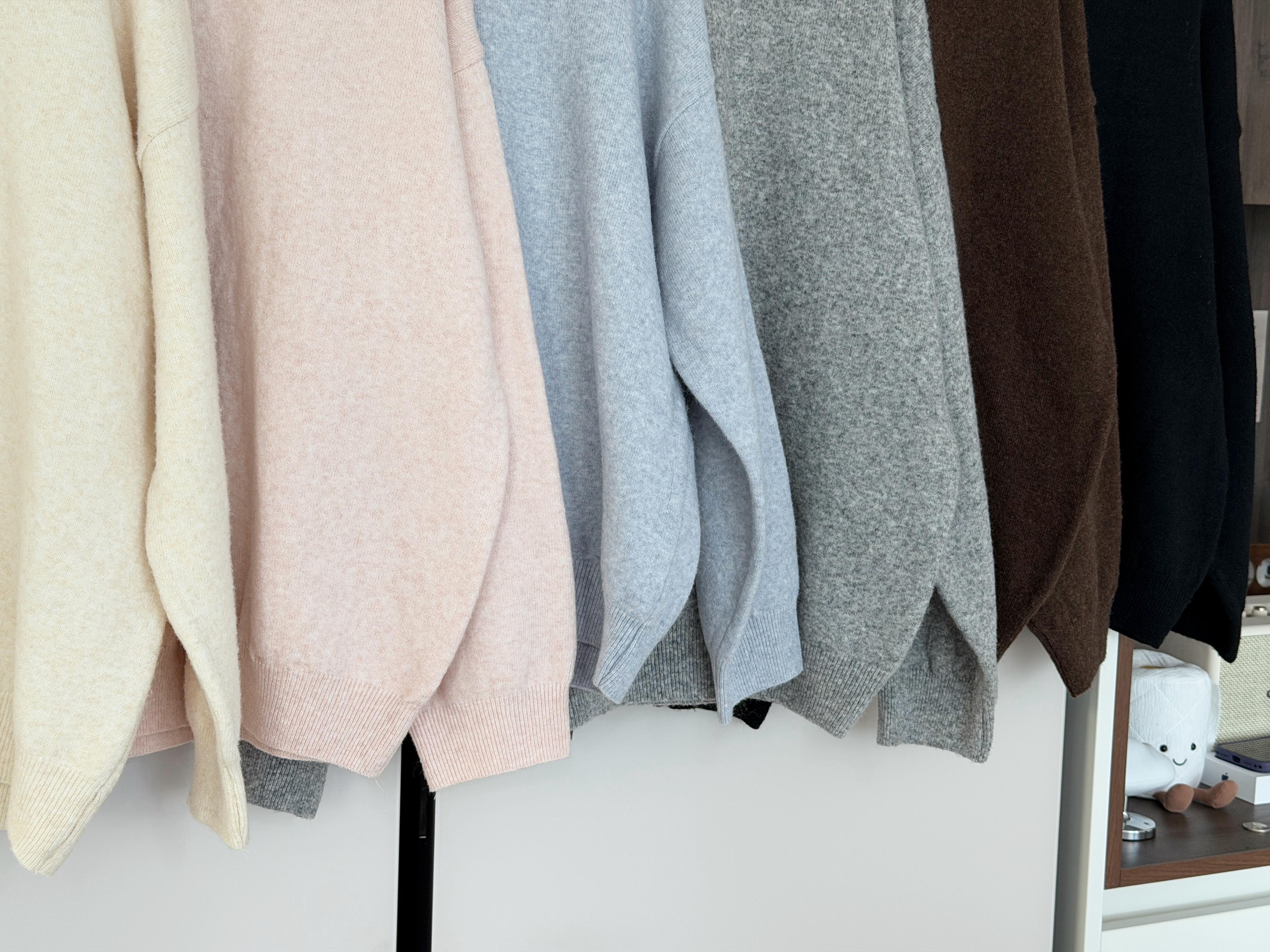 KR342 雲朵軟綿綿圓領羊毛冷衫-6色