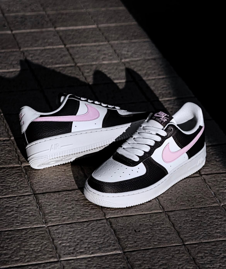 【預訂】NIKE AIR FORCE 1 白黑棕粉-WOMEN