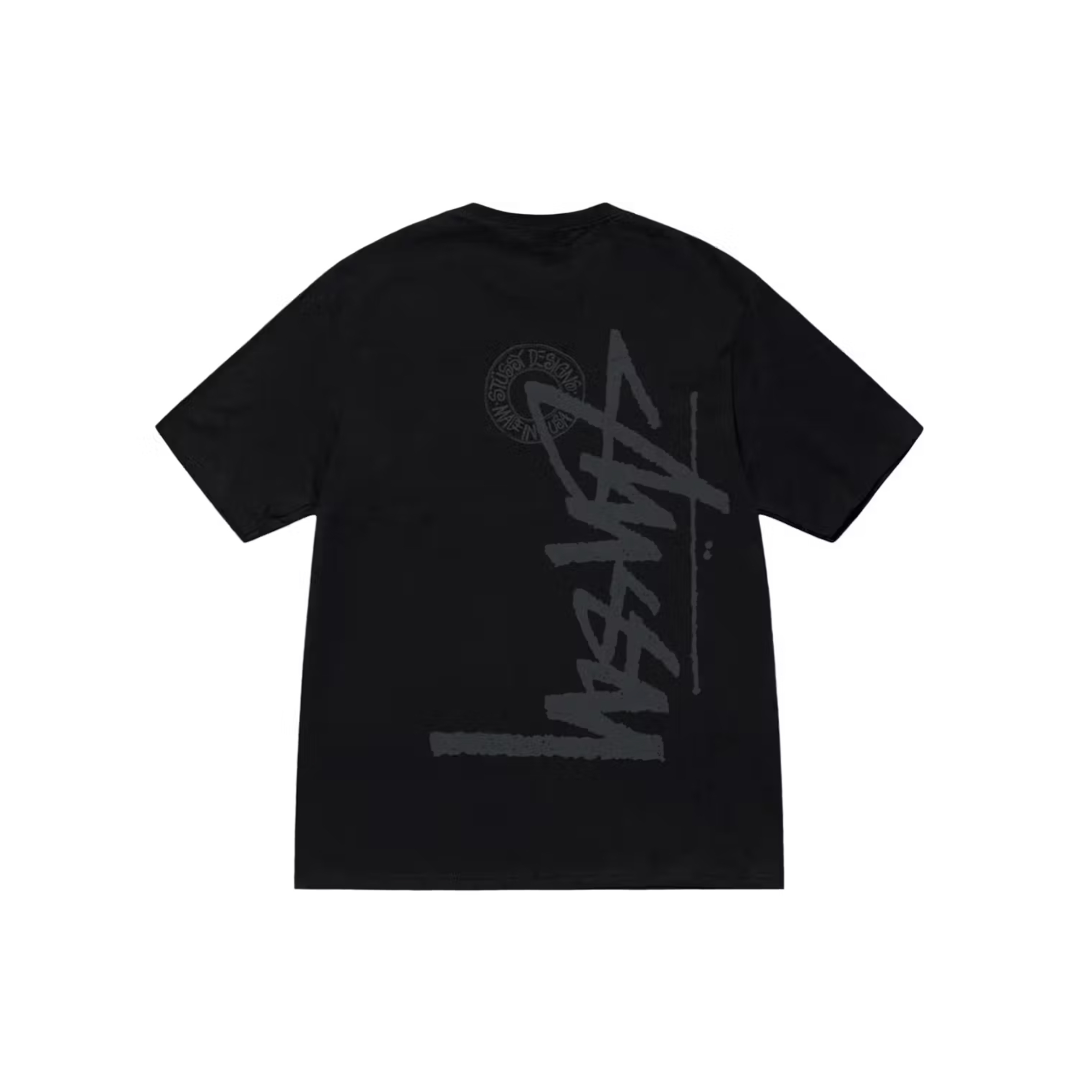 -(B012)-STUSSY BUANA STOCK T 後背草寫 LOGO T-24F1905096J