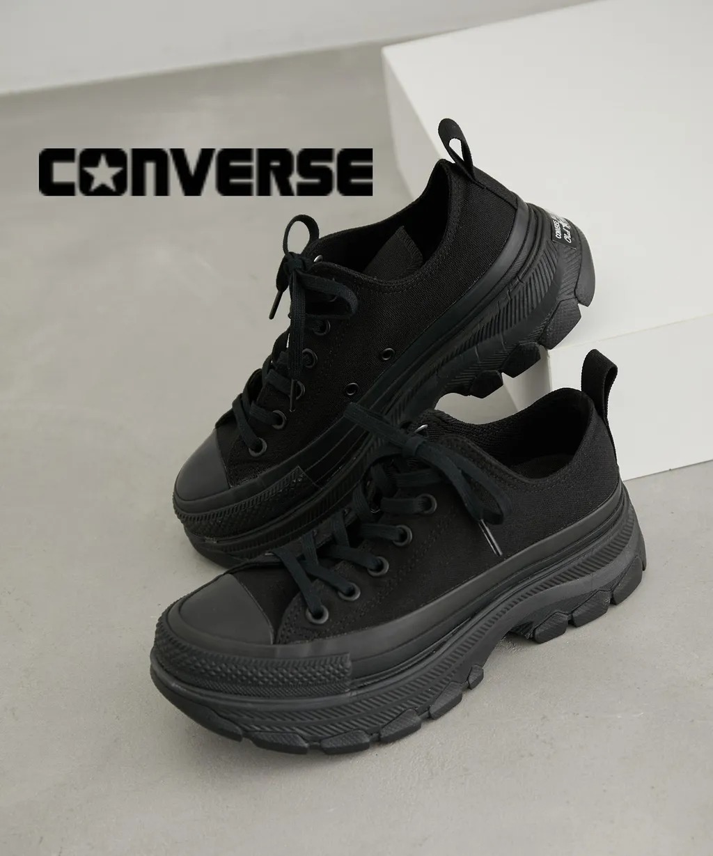 特價現貨┃日本 CONVERSE ALL STAR 100 TREKWAVE MN HI 高筒 帆布厚底