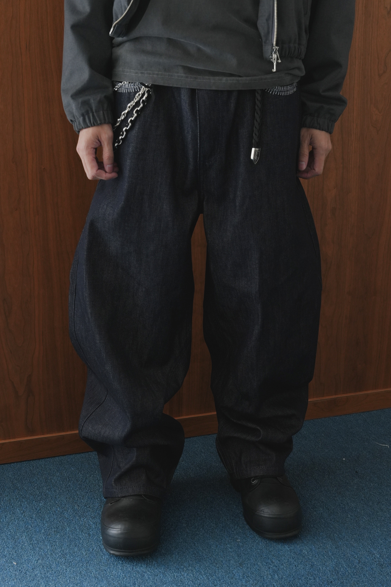 Spider Balloon Denim Pants #牛仔褲