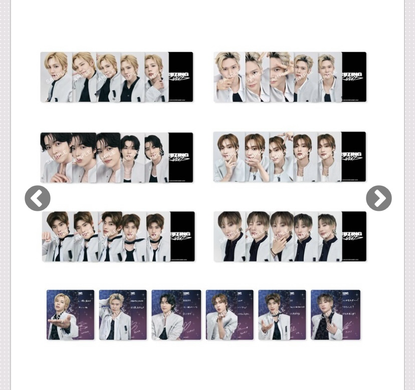 RIIZE 2025 RIIZING LOUD IN JAPAN RANDOM PHOTO CARD