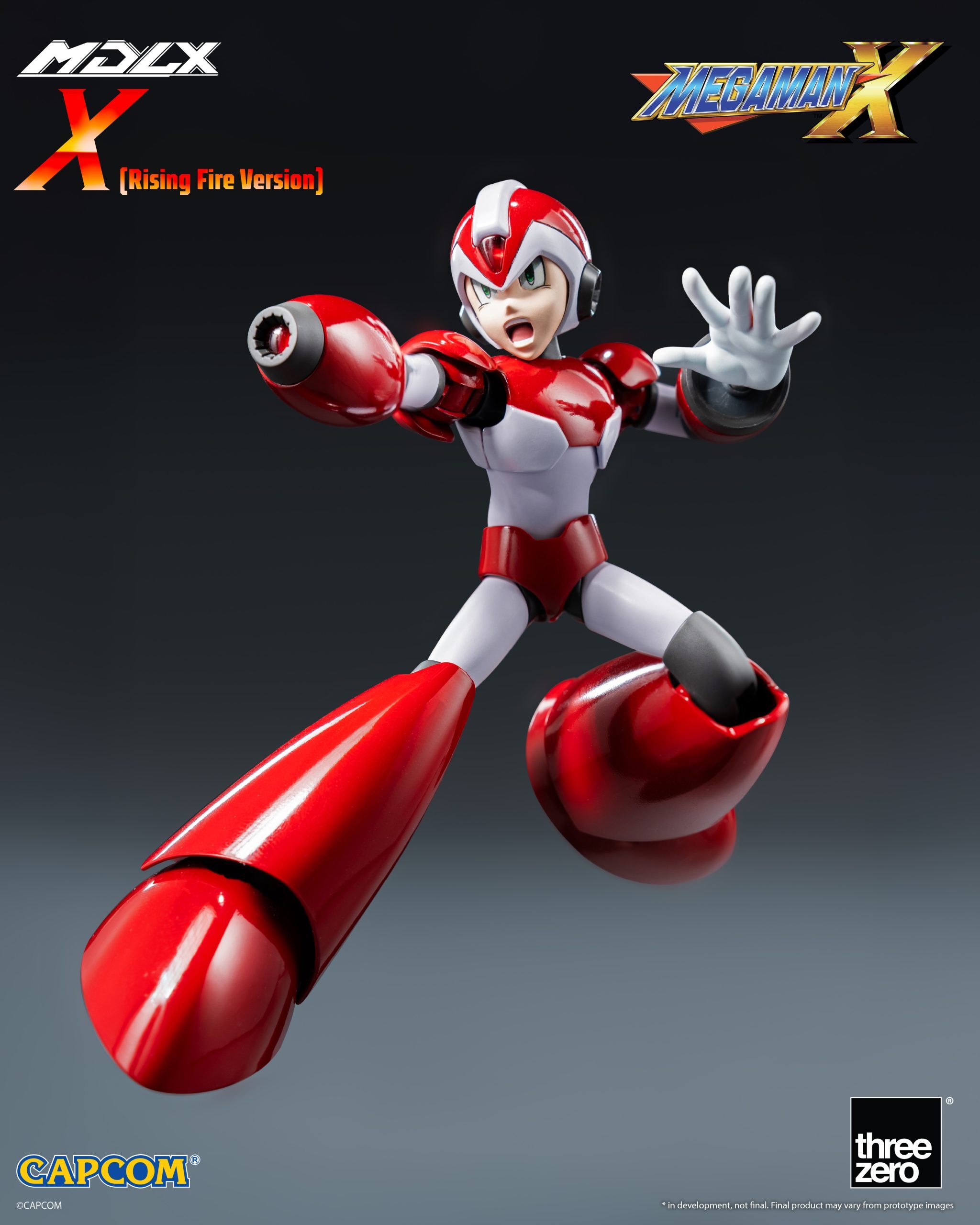 (預訂) Threezero 3Z0576 Rockman X / Mega Man X MDLX X (Rising Fire Version)