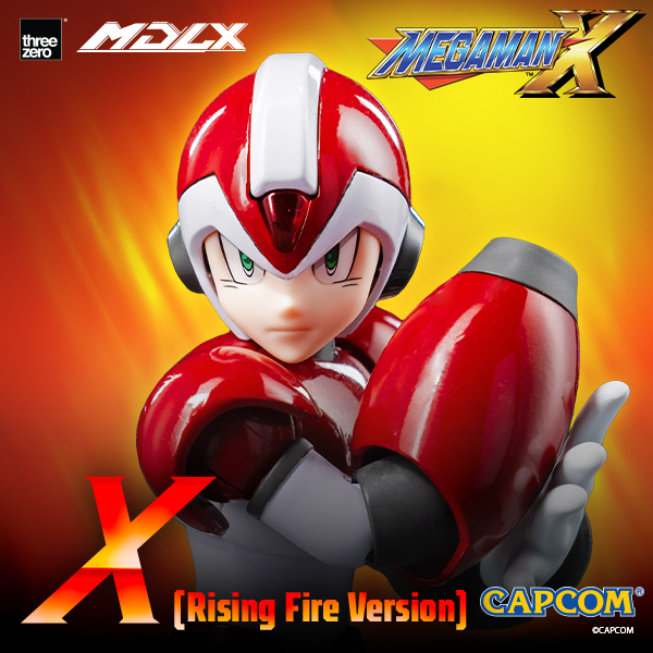 (預訂) Threezero 3Z0576 Rockman X / Mega Man X MDLX X (Rising Fire Version)