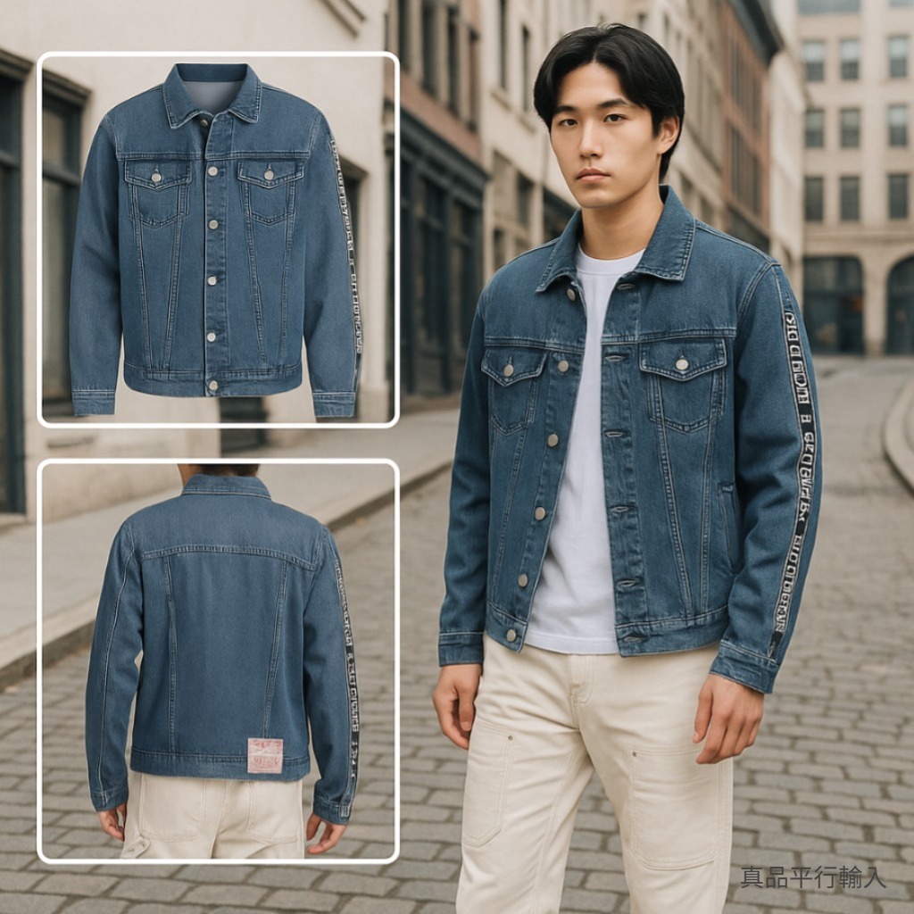 【預購】TRUE RELIGION LOGO H110551 男裝牛仔外套