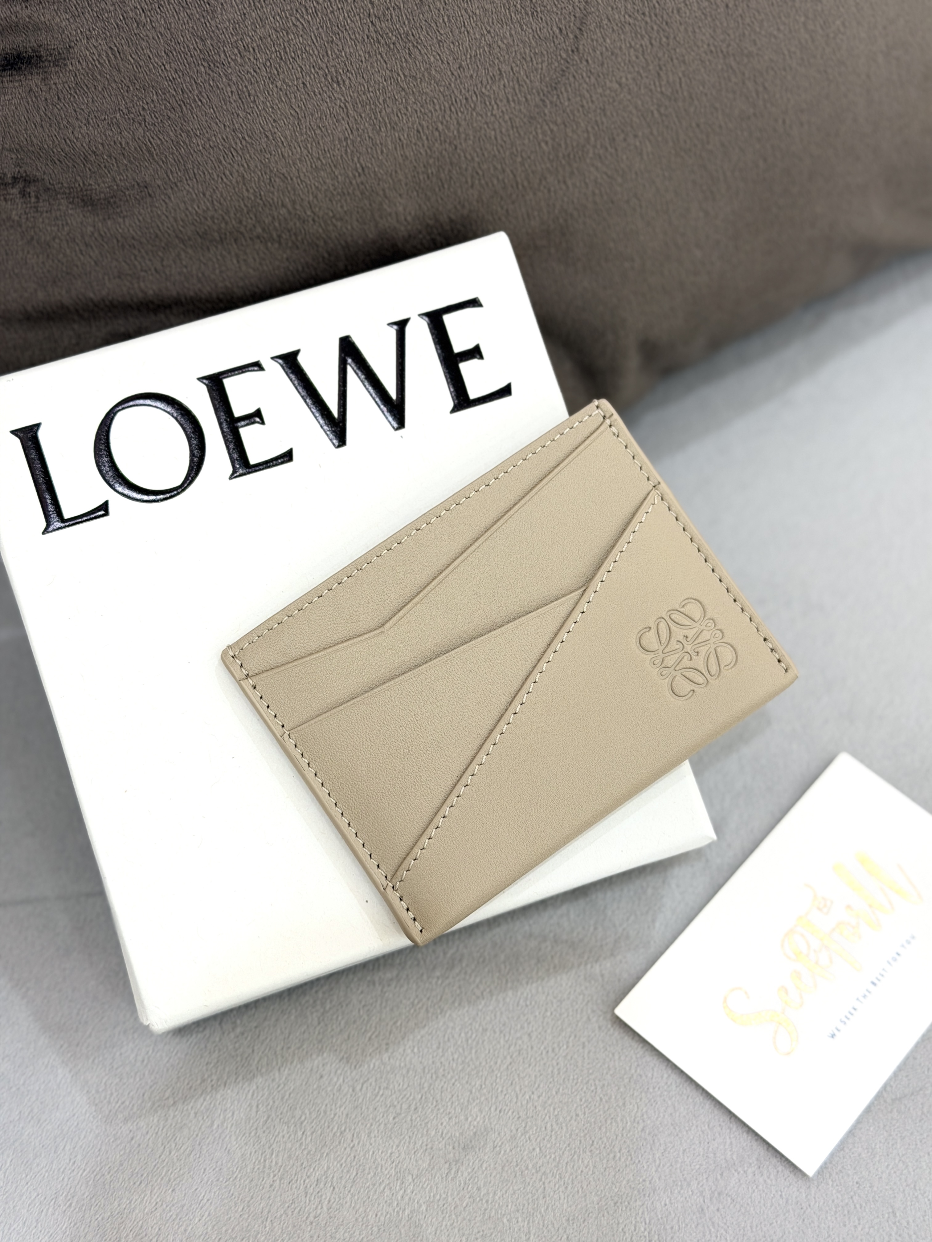 LOEWE Puzzle Plain Cardholder