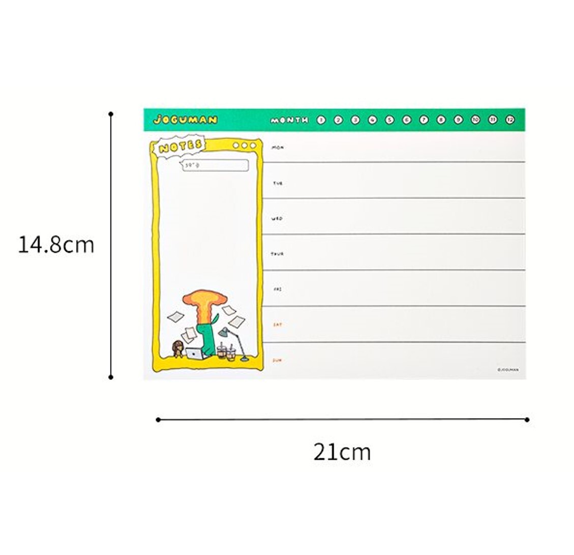 JOGUMAN 療癒系恐龍|日記備忘紙
