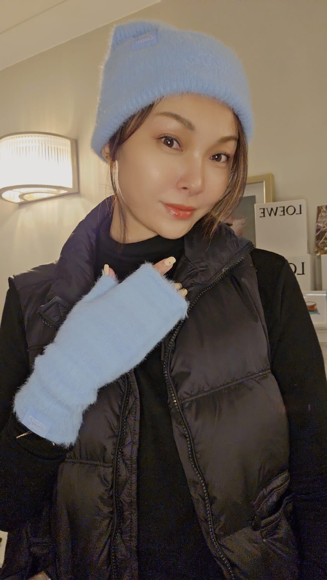 英國代購 (獨立訂單)-JUICY COUTURE  Knitted Gloves  Hat SeT 🎄香港現貨🎄