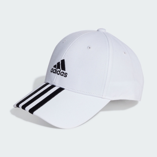 Adidas 愛迪達 Bball 3s Cap Ct II3509 棒球帽 鴨舌帽 運動 休閒 遮陽 白 黑
