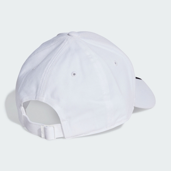 Adidas 愛迪達 Bball 3s Cap Ct II3509 棒球帽 鴨舌帽 運動 休閒 遮陽 白 黑