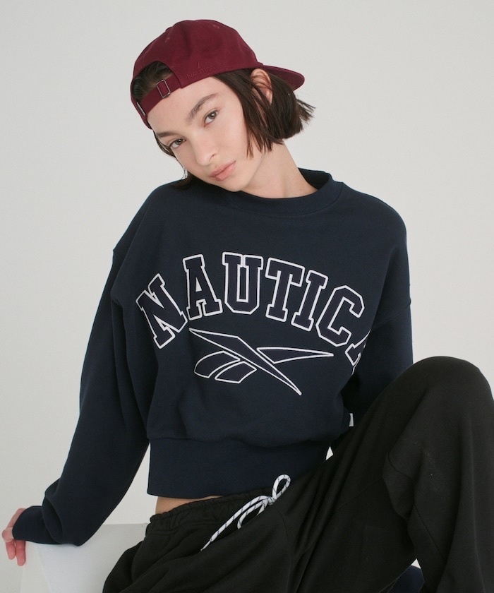 NAUTICA / Reebok Crop Sweat Hood