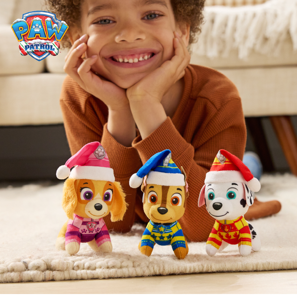汪汪少年隊聖誕大冒險迷你絨毛娃娃吊飾