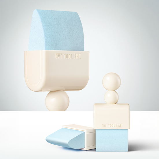 THE TOOL LAB    藍_柔霧雙效粉撲組