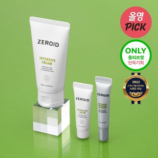 《olive young連線》ZEROID Intensive cream 80ml+25ml set
