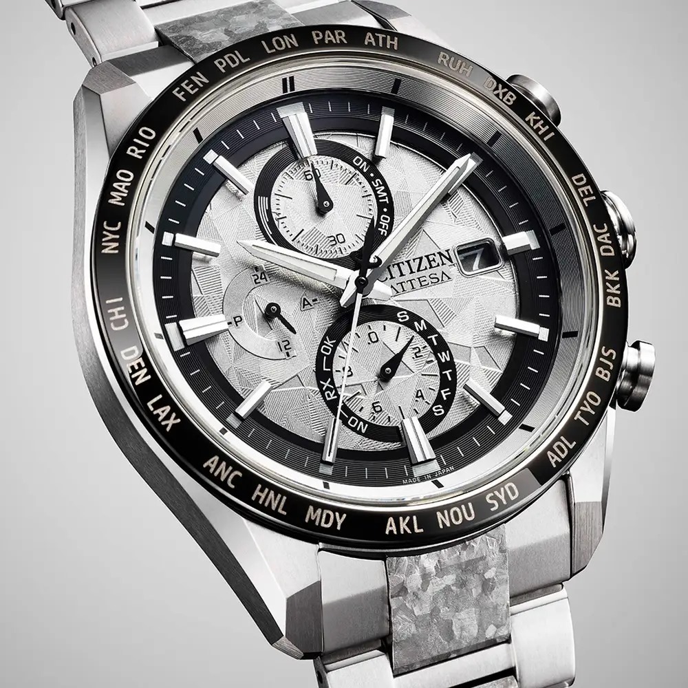 CITIZEN 星辰 ATTESA Platinum Shiine Collection Eco-Drive Radio-Controlled Watch  Limited-edition Model AT8284-61A 白金系列 光動能電波腕錶 限量版