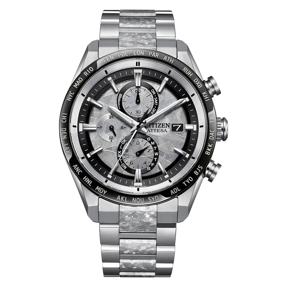 CITIZEN 星辰 ATTESA Platinum Shiine Collection Eco-Drive Radio-Controlled Watch  Limited-edition Model AT8284-61A 白金系列 光動能電波腕錶 限量版