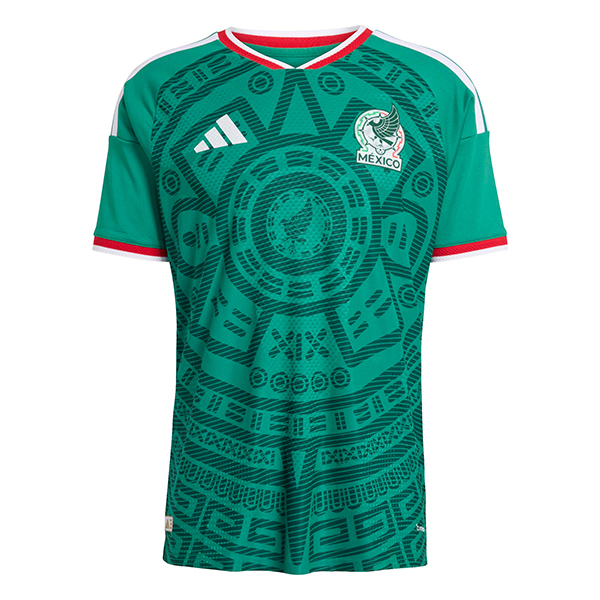 2026 Mexico Authentic Home Shirt with Nameset