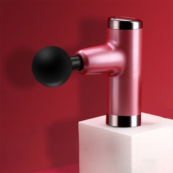 B&C Korea Mini Portable Electric Massage Gun Muscle Relaxation Pocket Fitness Massager Fascia Gun B0083