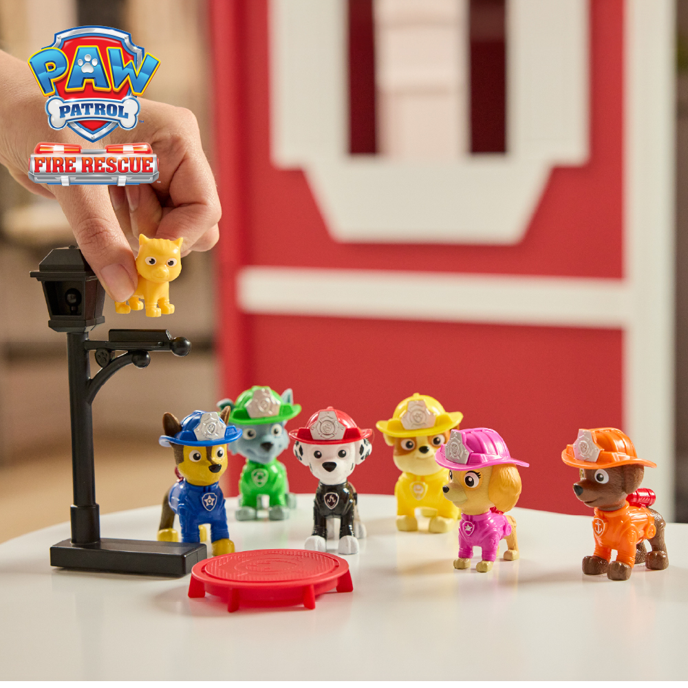 消防救援隊迷你場景組