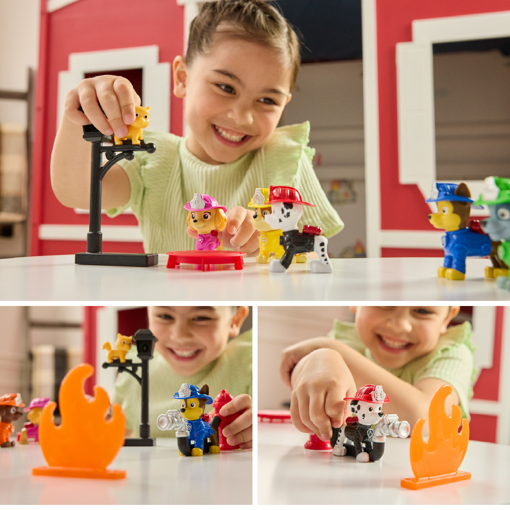 消防救援隊迷你場景組