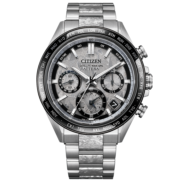 Citizen 星辰 Attesa ACT Line Titanium limited Eco-Drive GPS Satellite Wave Watch CC4076-65A 鈦金限量版 光動能 GPS 衛星波手表 日本製