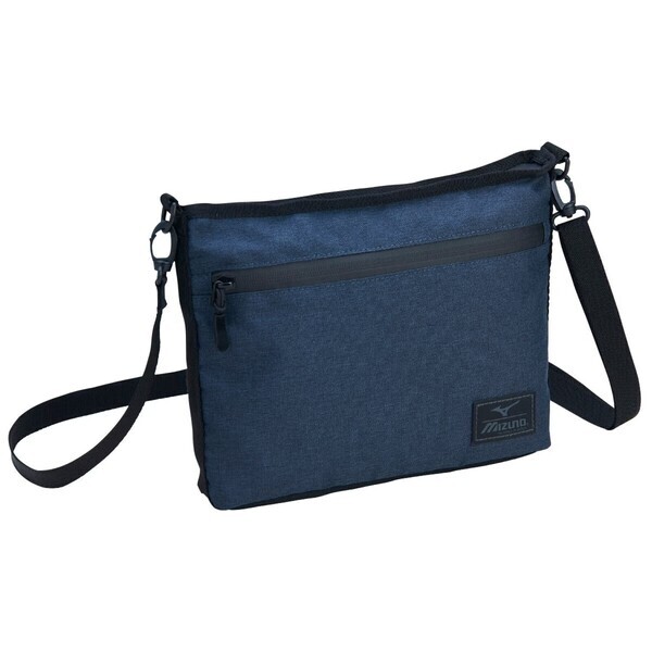Mizuno 美津濃 D3TMC50314 側背包 斜肩包 肩背 斜背 運動 休閒 海軍藍