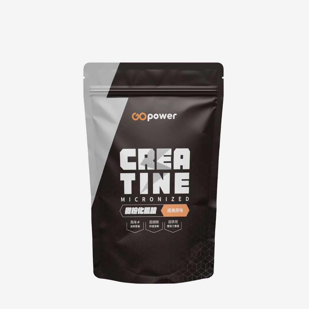 果果能量經典原味肌酸，無糖、不添加香料、純粹高純度一水肌酸粉