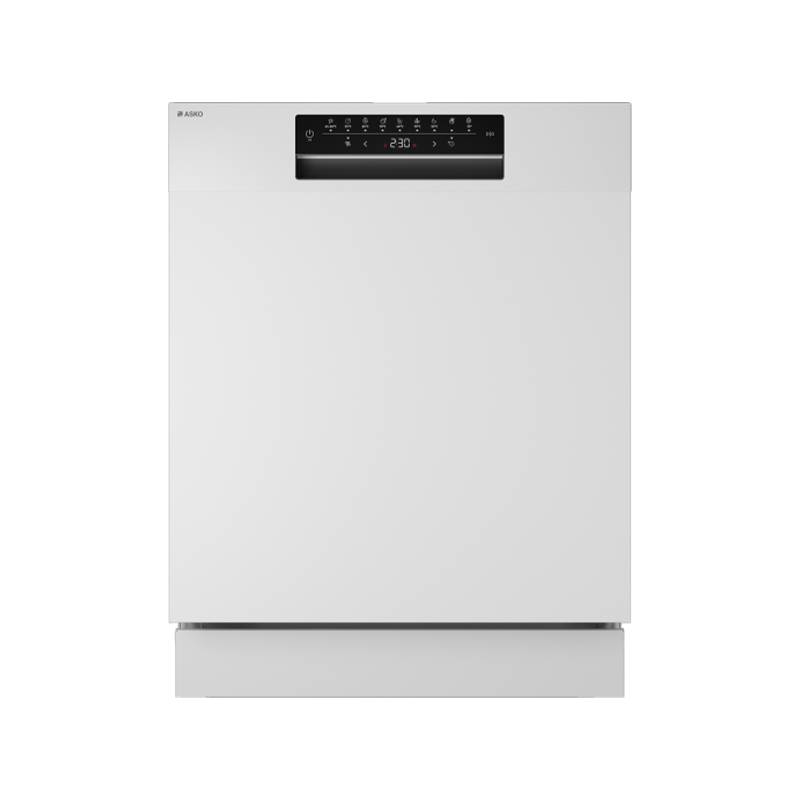 【結帳現折】瑞典ASKO 14人份 嵌入式洗碗機 典雅白 220V DBI5244IA.W.TW
