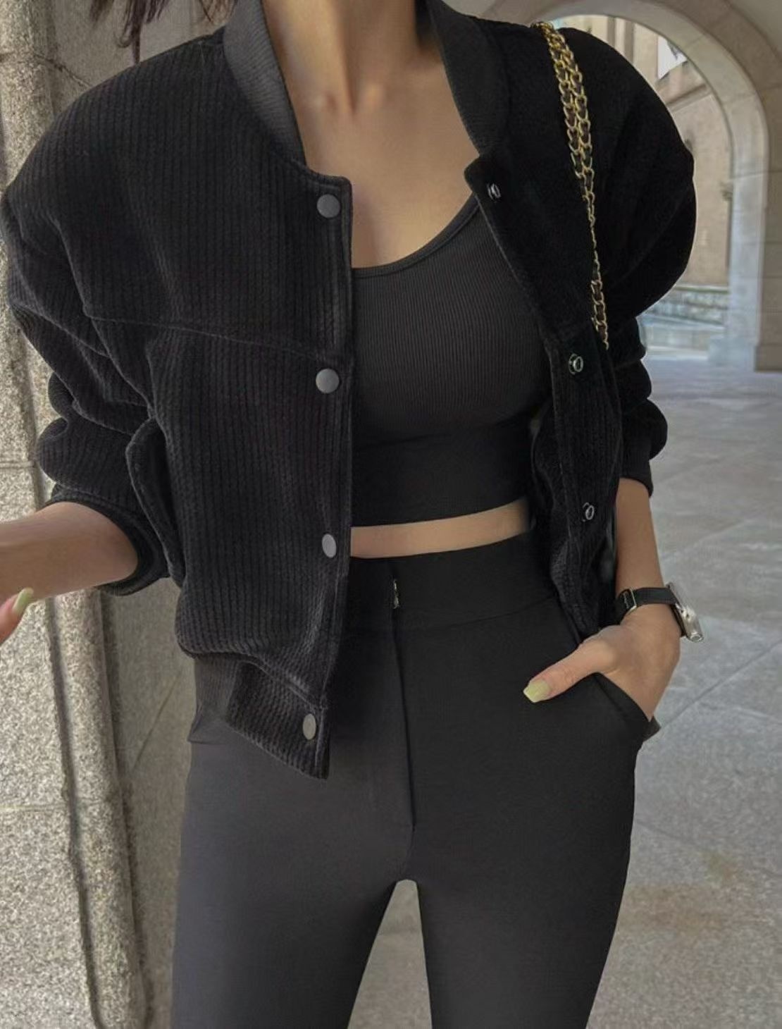 韓國燈芯絨外套