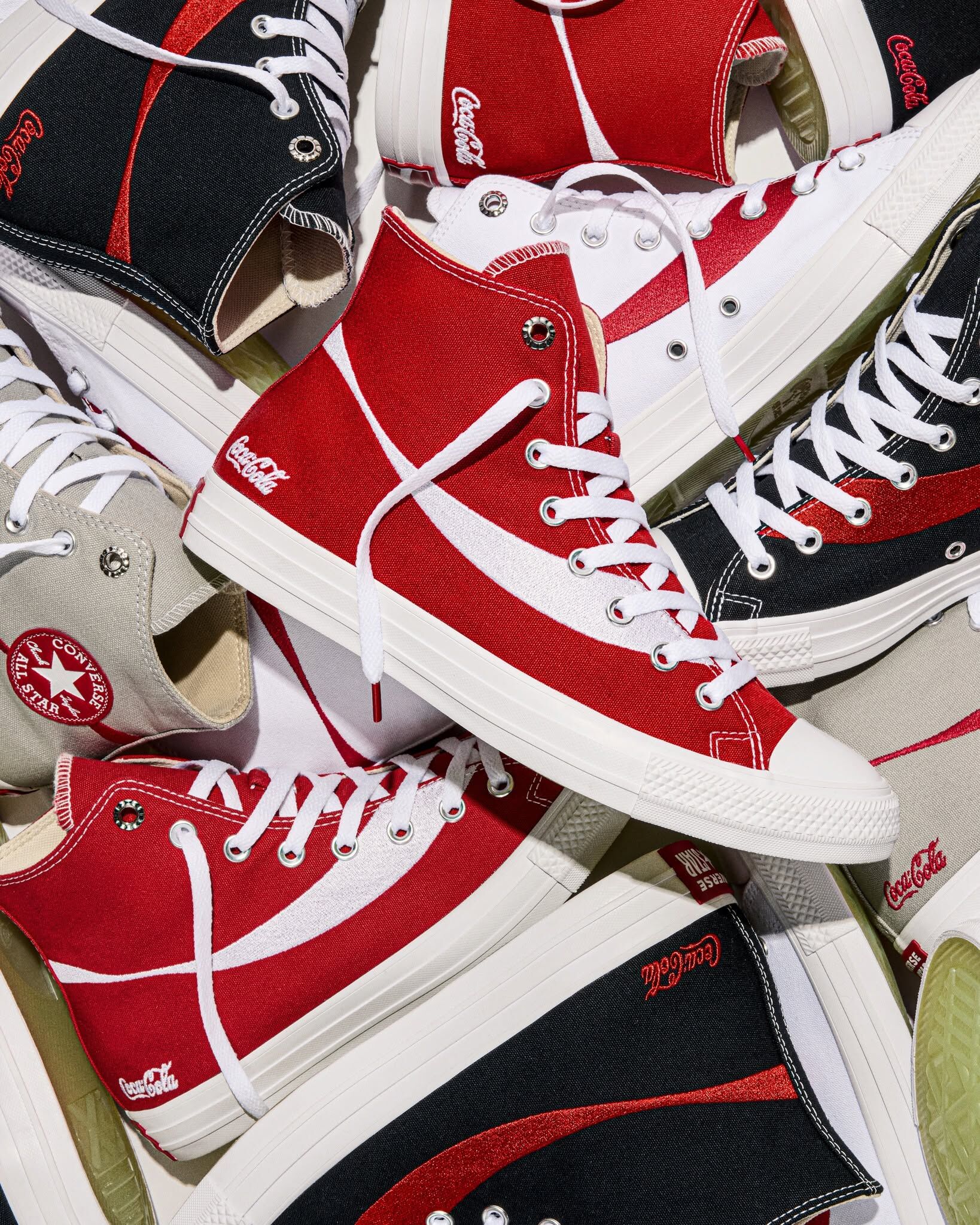 男女鞋 CONVERSE X COCA-COLA CHUCK TAYLOR ALL STAR 紅色 可口可樂 可樂 聯名款 高筒 帆布鞋【A17889C】