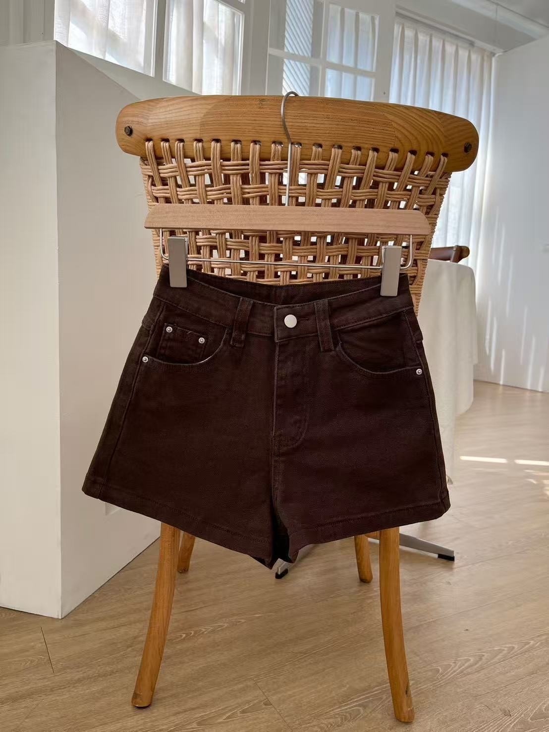 3378 顯瘦微彈牛仔短褲