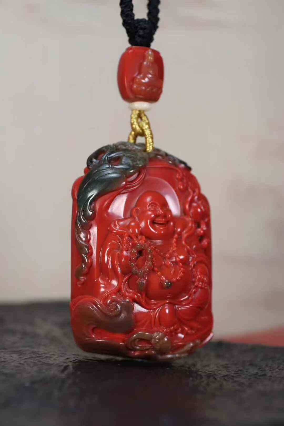 1023232 南紅彌勒佛