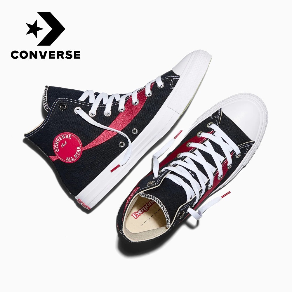 男女鞋 CONVERSE X COCA-COLA CHUCK TAYLOR ALL STAR 黑色 可口可樂 可樂 聯名款 高筒 帆布鞋【A18435C】