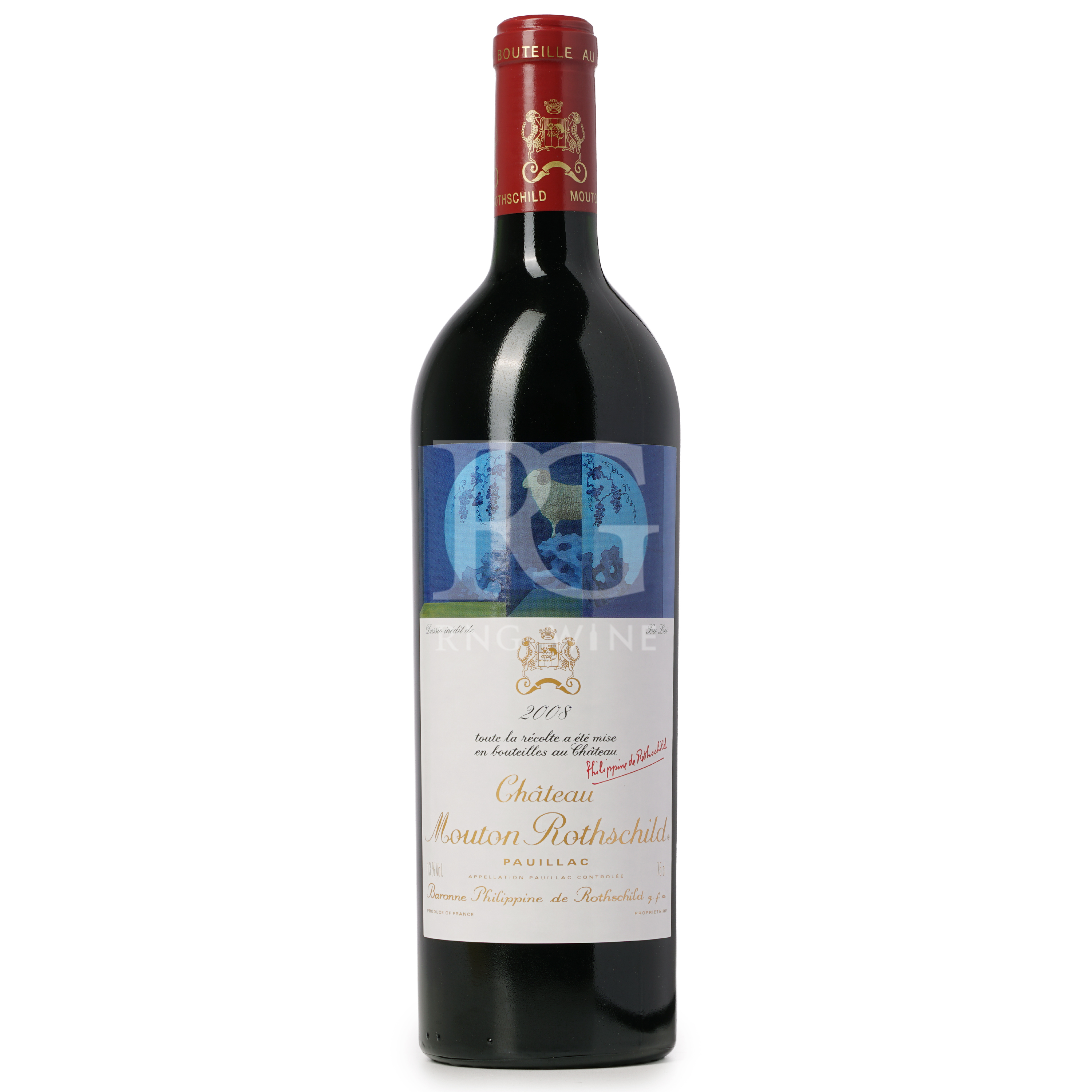 Chateau Mouton Rothschild 2008 (RP95)