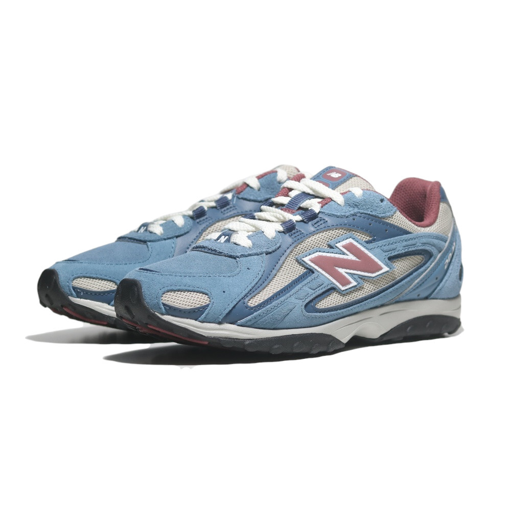 NEW BALANCE 休閒鞋 NB 204L 藍酒紅 麂皮 復古 經典 男女 U204LNPA