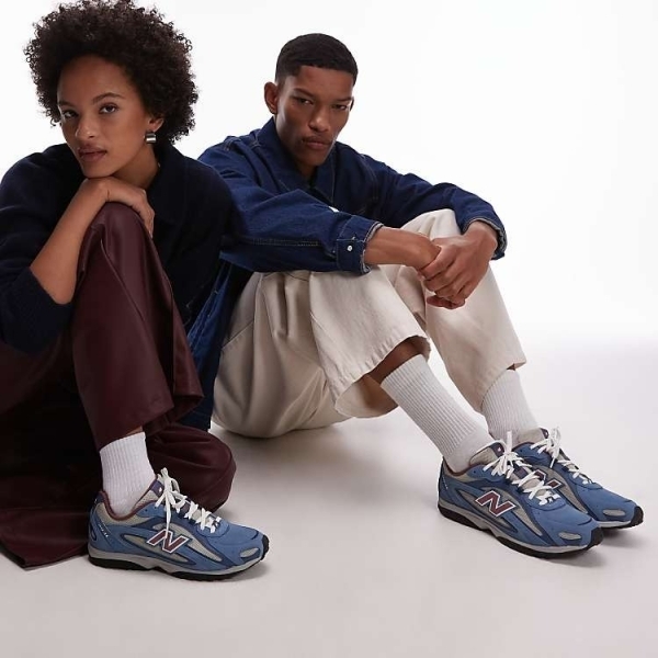 NEW BALANCE 休閒鞋 NB 204L 藍酒紅 麂皮 復古 經典 男女 U204LNPA