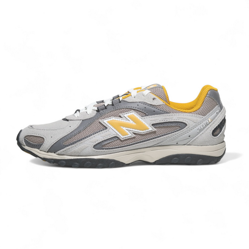 NEW BALANCE 休閒鞋 NB 204L 灰黃 麂皮 復古 經典 男女 U204LNPB