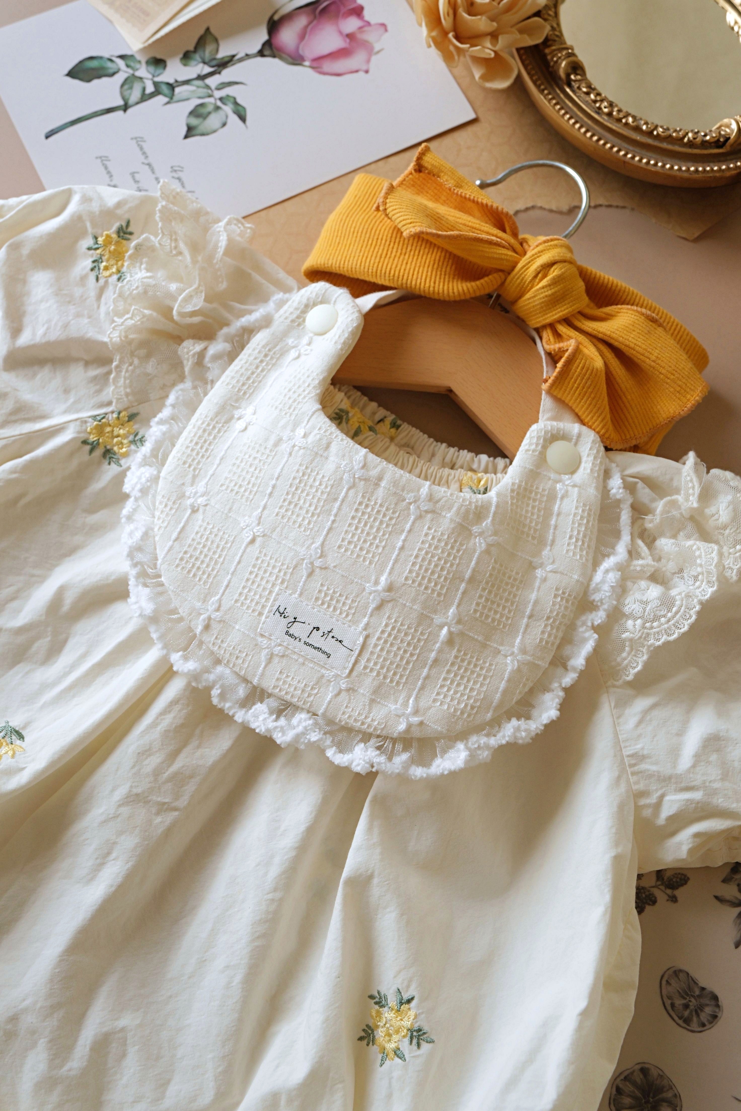 Hi Y.P store-手作圍兜-奶油布蕾