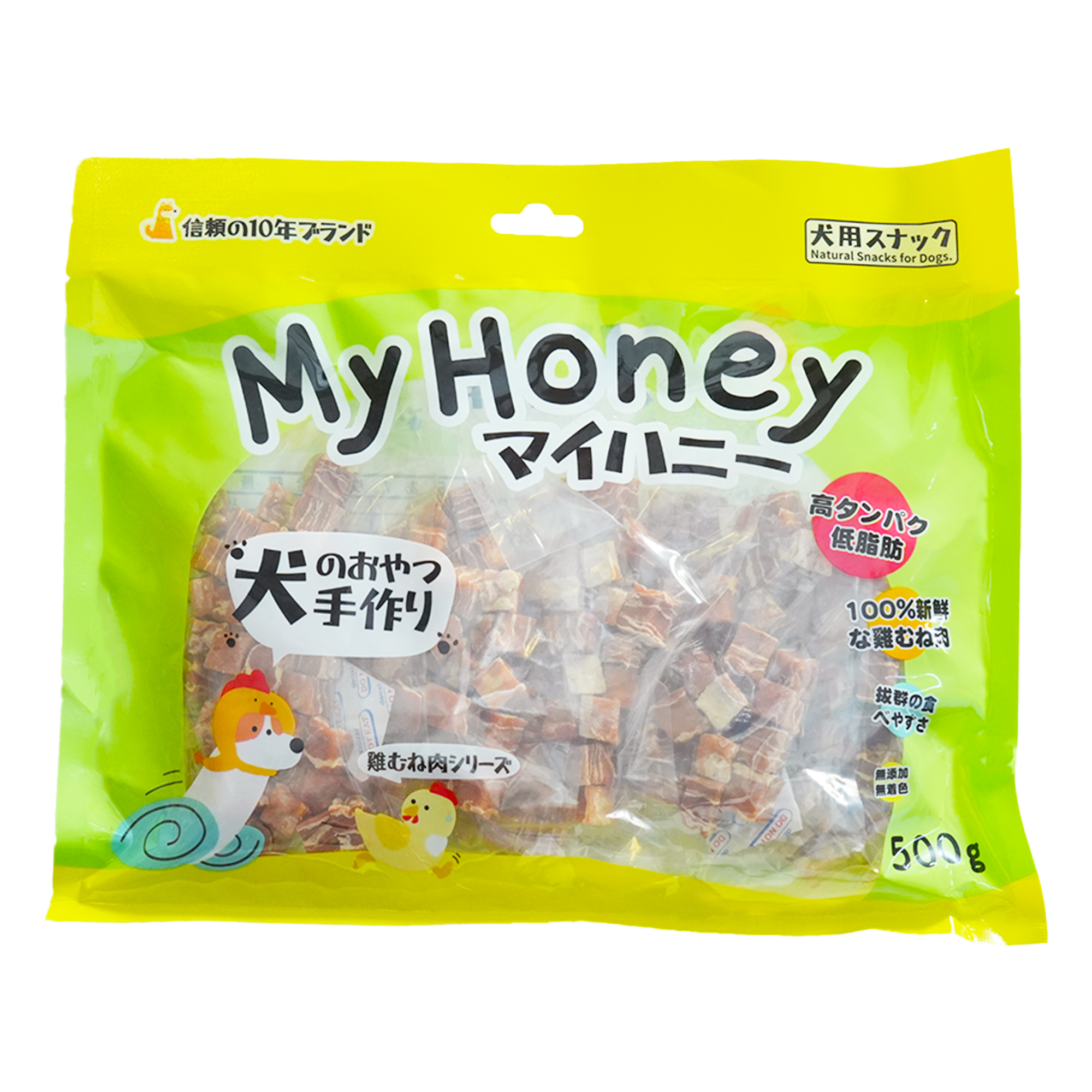 MyHoney 鱈魚雞肉粒500g