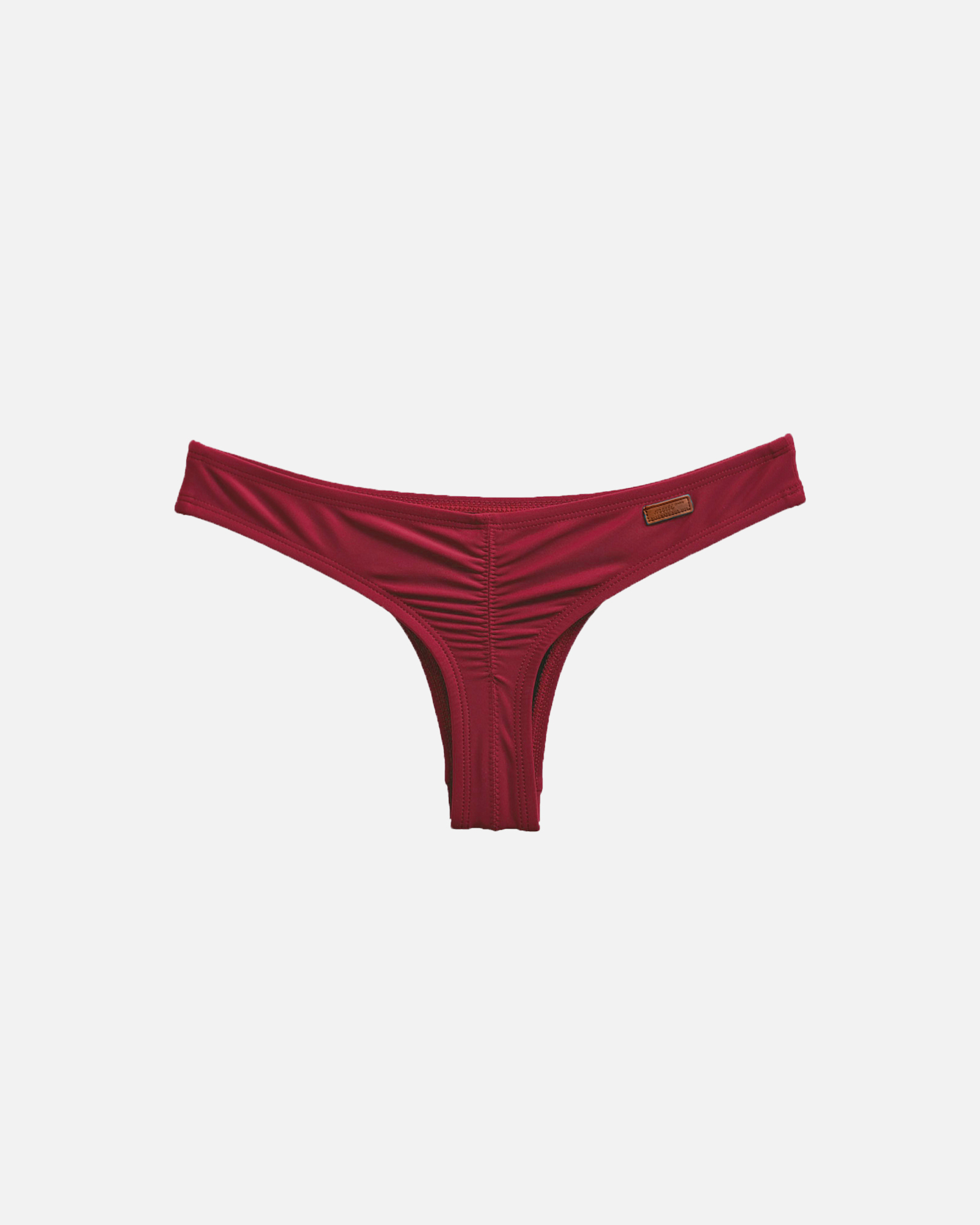 【櫻桃紫】E302 中版丁字泳褲