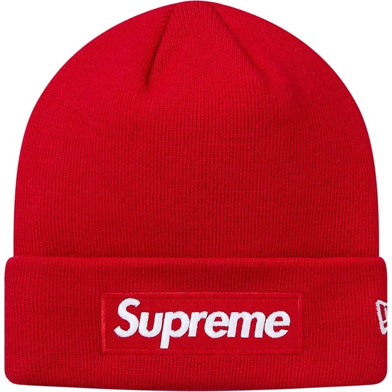 現貨┃Supreme x New Era 23FW Box Logo Beanie 毛帽