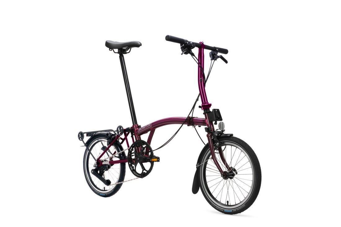 Brompton P Line Urban 4速摺車 (不包貨架) -Amethyst Lacquer (S 把)